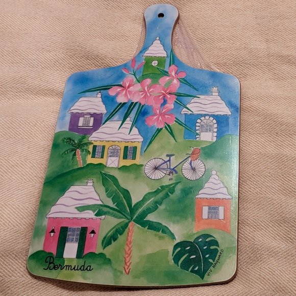 NWT Lady Clare Bermuda Cutting Serving Board - Picture 1 of 8